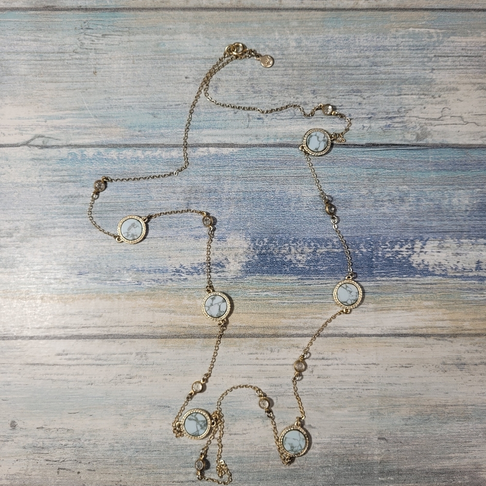 LOFT Gold Long Necklace.